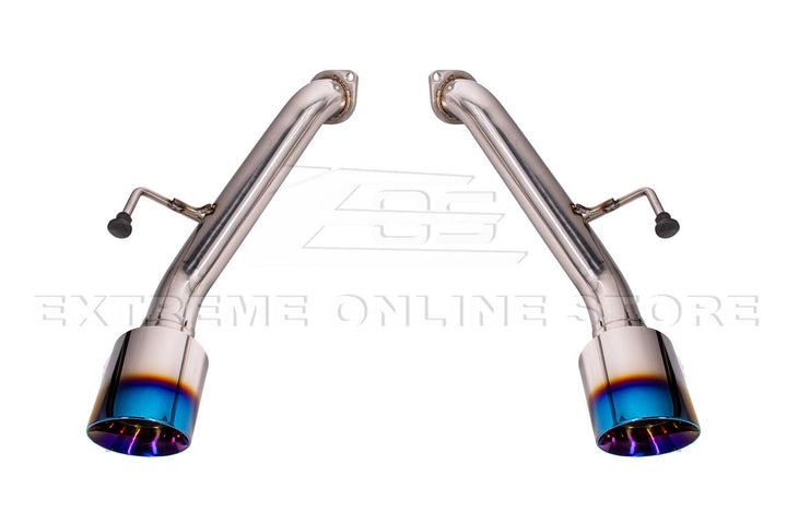 2023-Present Nissan 400Z RZ34 Stainless Steel Muffler Delete Axle Back Dual Tips Exhaust