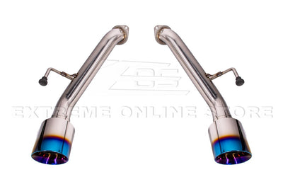 2023-Present Nissan 400Z RZ34 Stainless Steel Muffler Delete Axle Back Dual Tips Exhaust