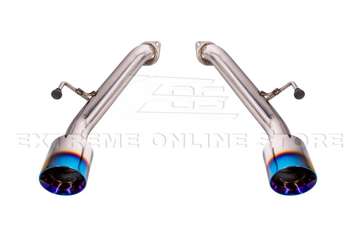 2023-Present Nissan 400Z RZ34 Stainless Steel Muffler Delete Axle Back Dual Tips Exhaust