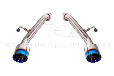 2023-Present Nissan 400Z RZ34 Stainless Steel Muffler Delete Axle Back Dual Tips Exhaust