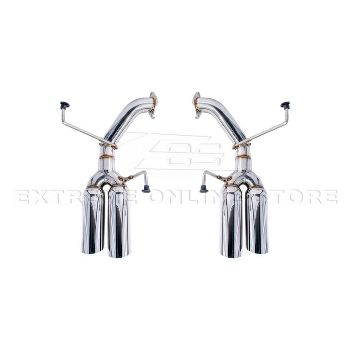 2022-Up Subaru WRX | Boso Muffler Delete Quad Burnt Tips Axle Back Exhaust