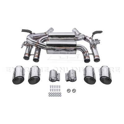 2015-20 BMW F80 M3 F82 M4 | 2.5" Piping w/ 3.5 " Quad Tips Axle Back Exhaust