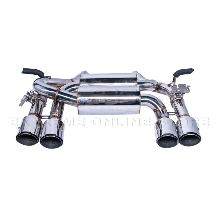 2015-20 BMW F80 M3 F82 M4 | 2.5" Piping w/ 3.5 " Quad Tips Axle Back Exhaust