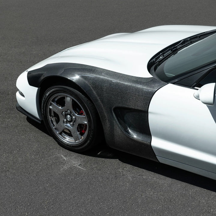 1997-2004 Corvette C5 | Carbon Fiber Widebody Fenders