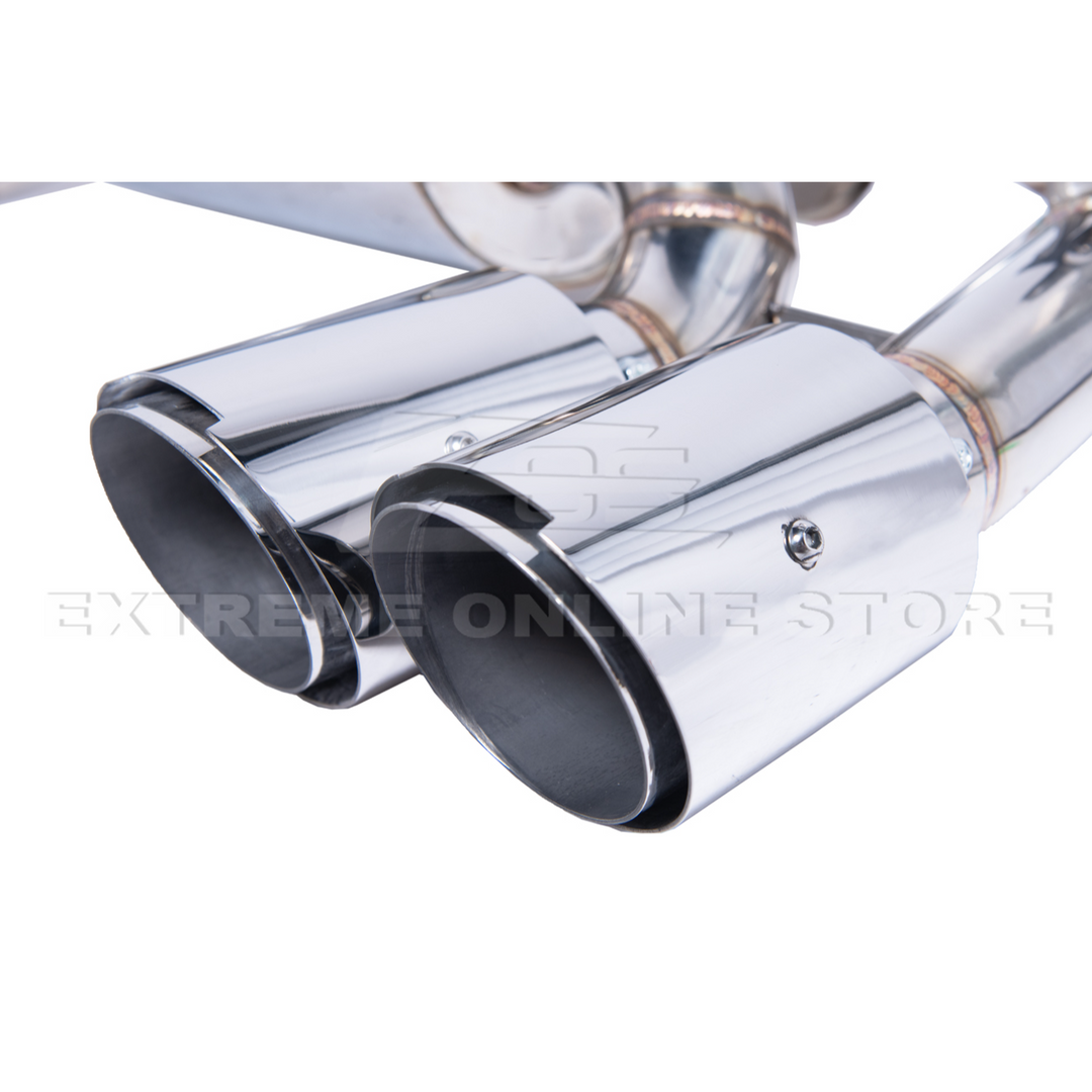2015-20 BMW F80 M3 F82 M4 | 2.5" Piping w/ 3.5 " Quad Tips Axle Back Exhaust