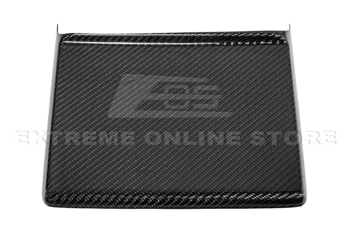 2021+ Ford Mustang Mach-E DRY CARBON FIBER Navigation Monitor Cover