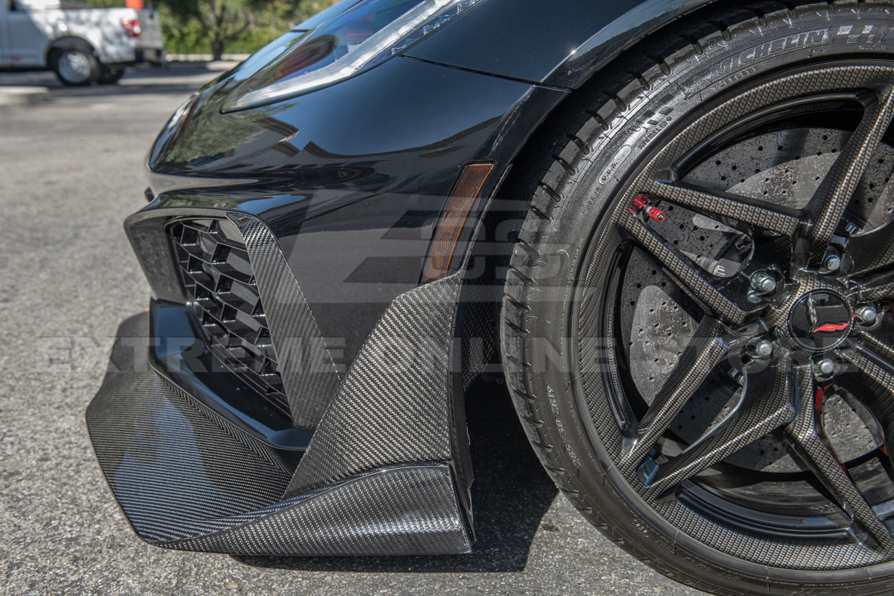 Chevrolet Corvette C7 ZR1 DRY CARBON FIBER Front Splitter