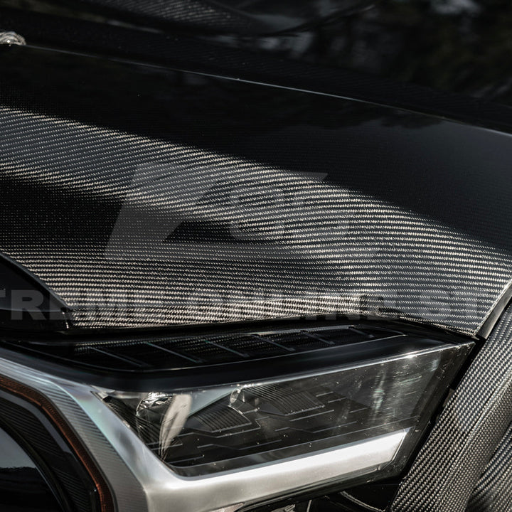 2022-Up Toyota Tundra | EOS CARBON FIBER Front Vented Hood Cover w/ Side Vent