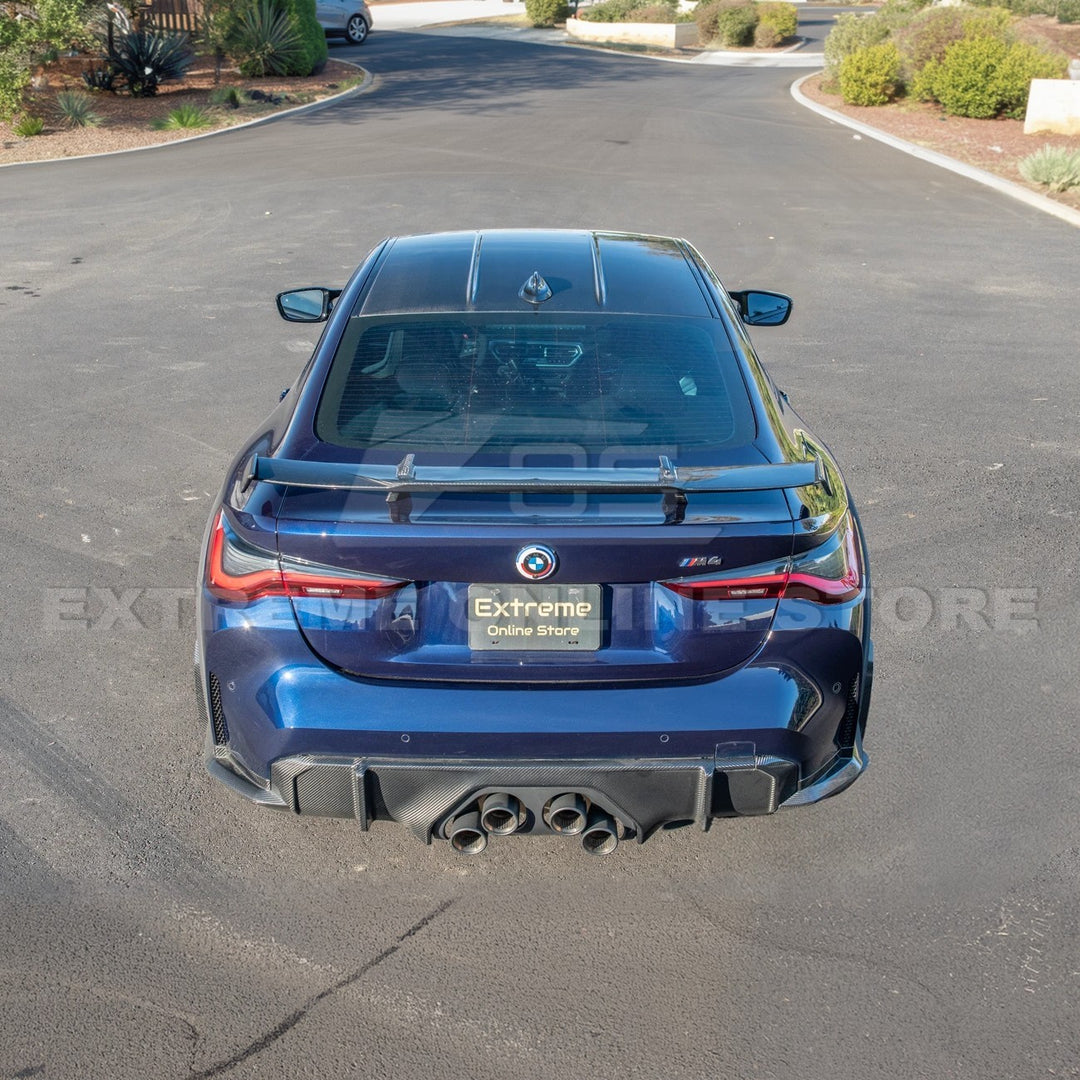 2021-Up BMW G82 M4 Carbon Fiber High Kick Rear Trunk Spoiler