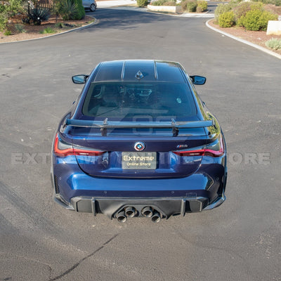 2021-Up BMW G82 M4 Carbon Fiber High Kick Rear Trunk Spoiler