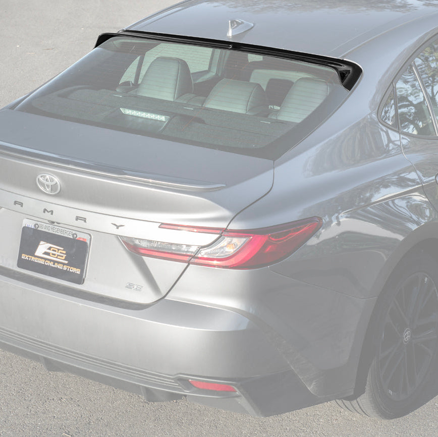 2025-Up Toyota Camry | EOS JDM Tape-On Tinted Black Rear Roof Window Visor