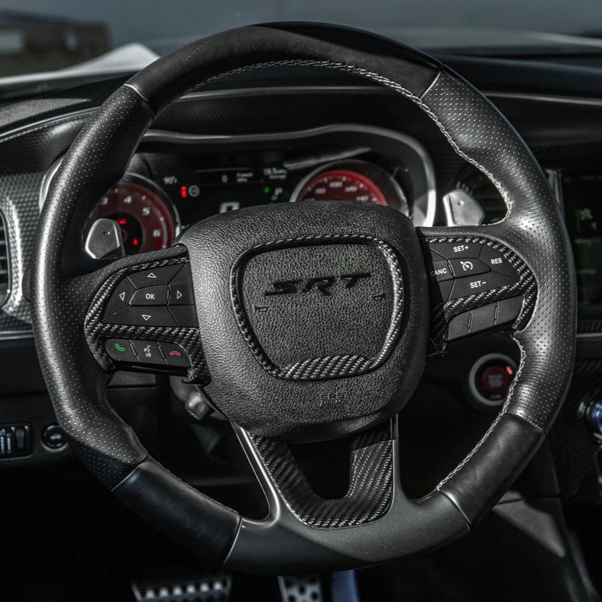 2015-23 Charger Challenger Durango Steering Wheel Cover