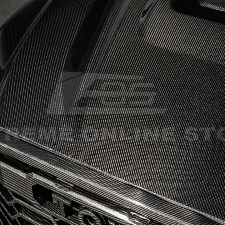2022-Up Toyota Tundra | EOS CARBON FIBER Front Vented Hood Cover w/ Side Vent