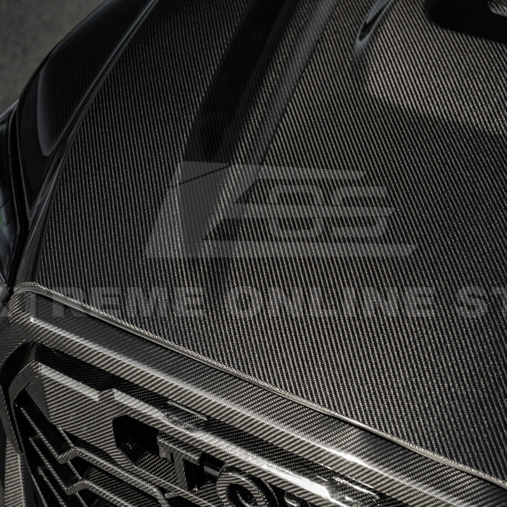 2022-Up Toyota Tundra | EOS CARBON FIBER Front Vented Hood Cover w/ Side Vent