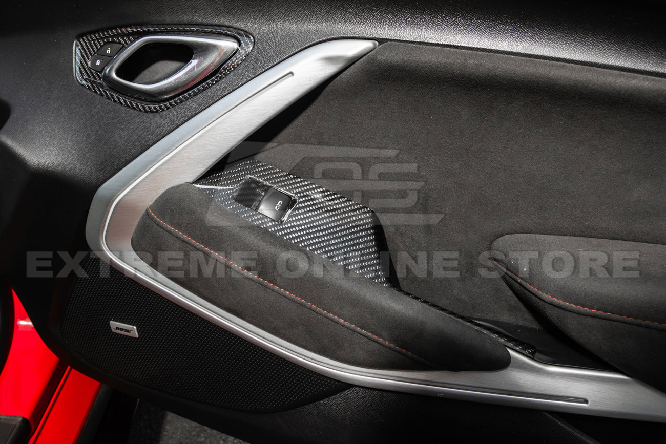 6th Gen Camaro Door Glass Lifting Panel Cover