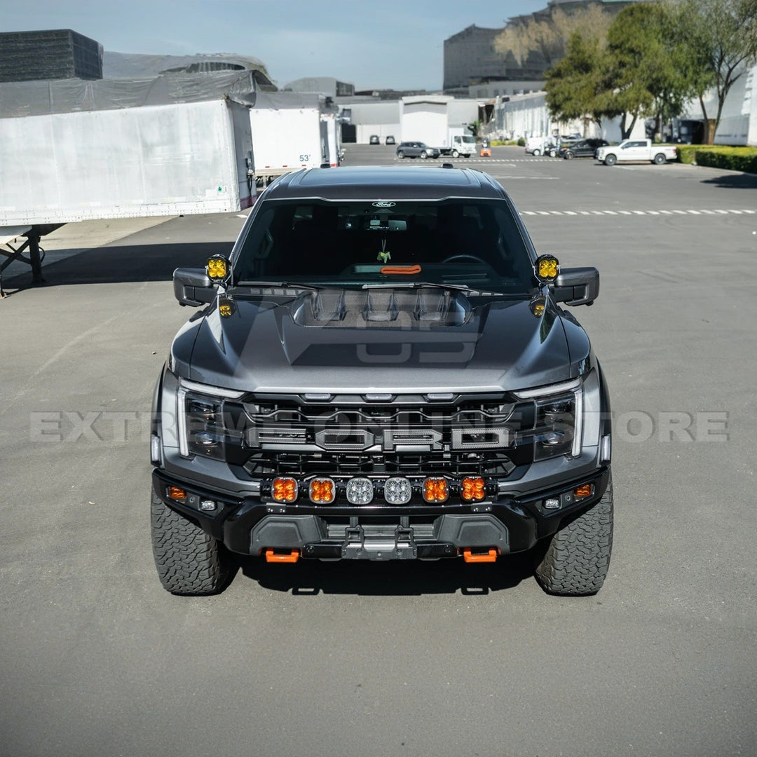 2021-Up F-150 Raptor Carbon Fiber Hood Cover