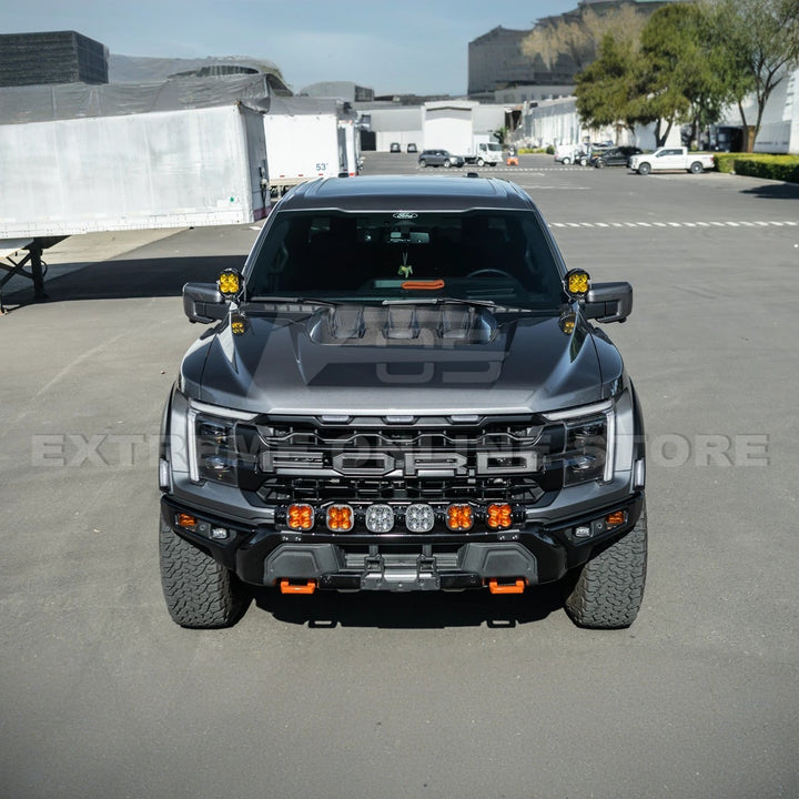 2021-Up F-150 Raptor Carbon Fiber Hood Cover