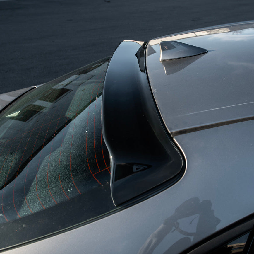 2025-Up Toyota Camry | EOS JDM Tape-On Tinted Black Rear Roof Window Visor
