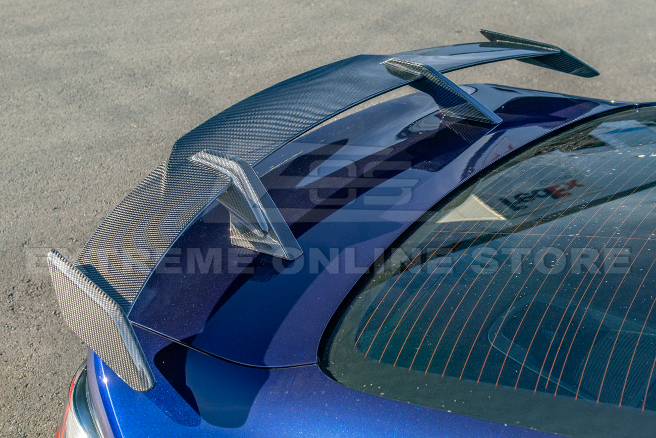 2021-Up BMW G82 M4 Carbon Fiber High Kick Rear Trunk Spoiler