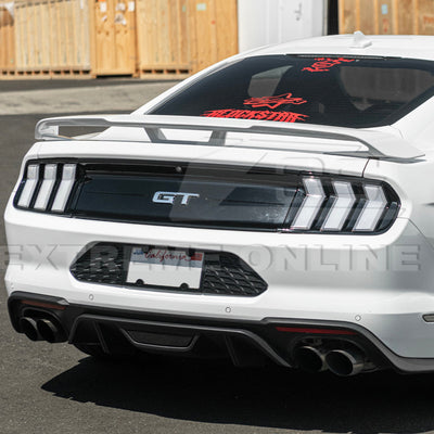 2015-23 Ford Mustang Rear License Plate Frame Trim Cover