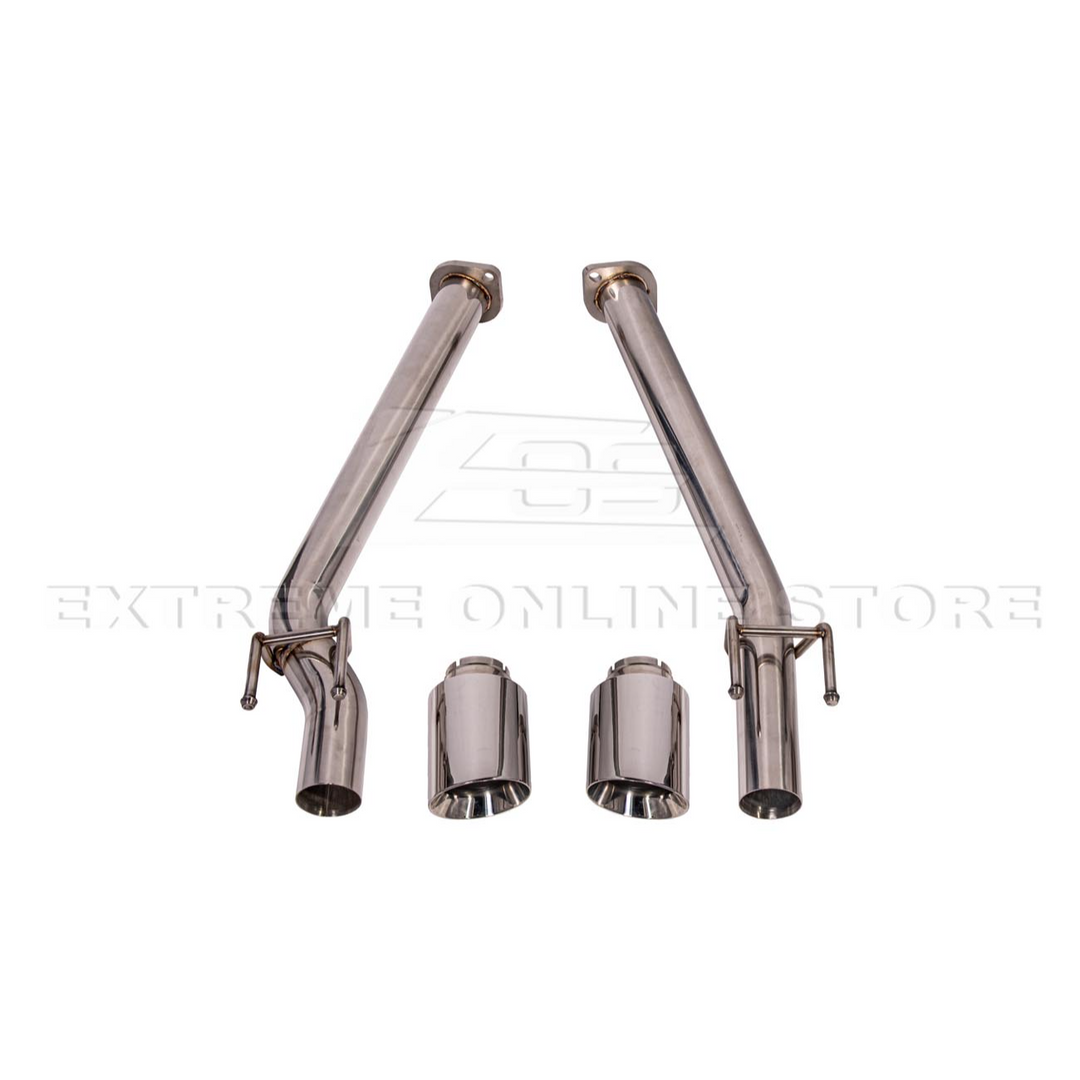 2005-06 Pontiac GTO Muffler Delete Axle Back Dual Tips Exhaust