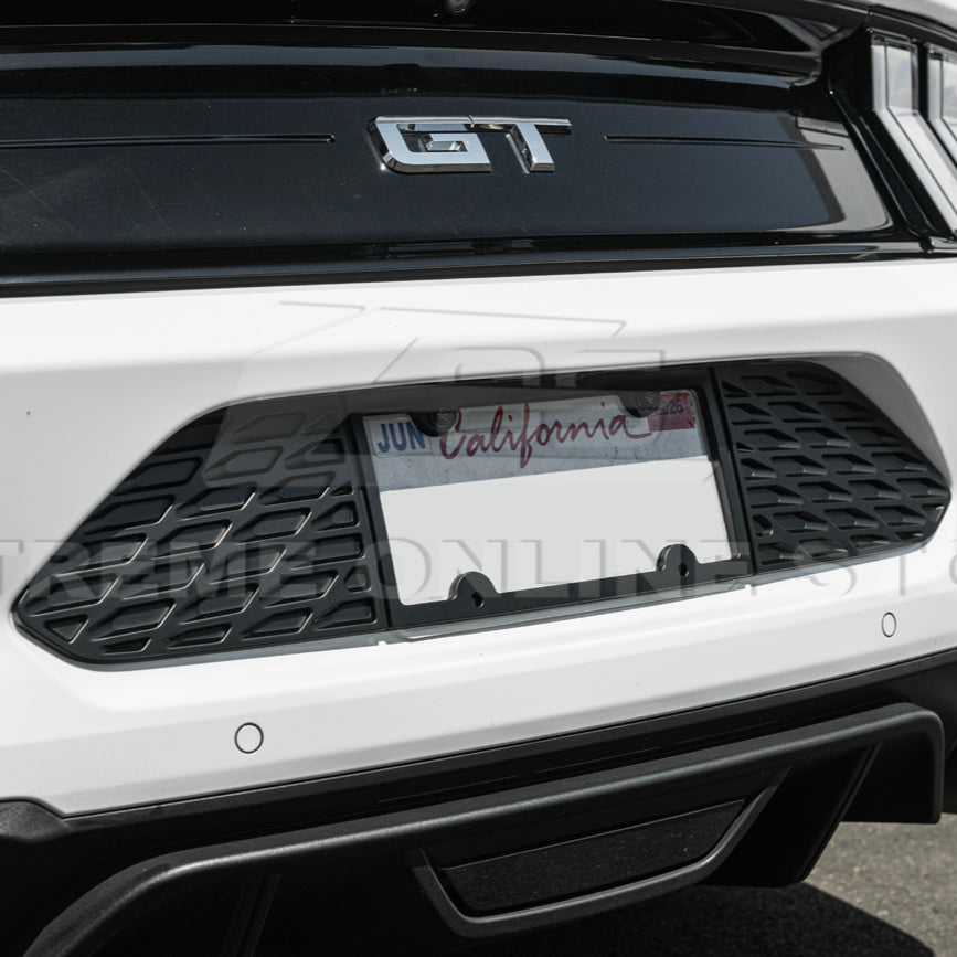 2015-23 Ford Mustang Rear License Plate Frame Trim Cover