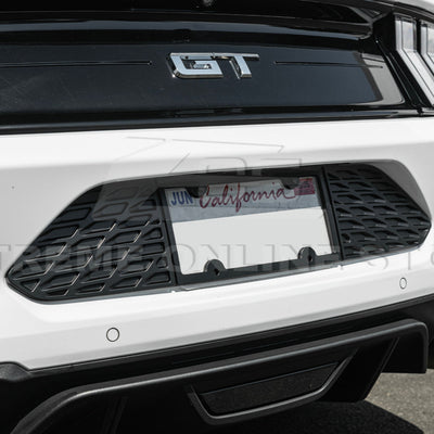 2015-23 Ford Mustang Rear License Plate Frame Trim Cover