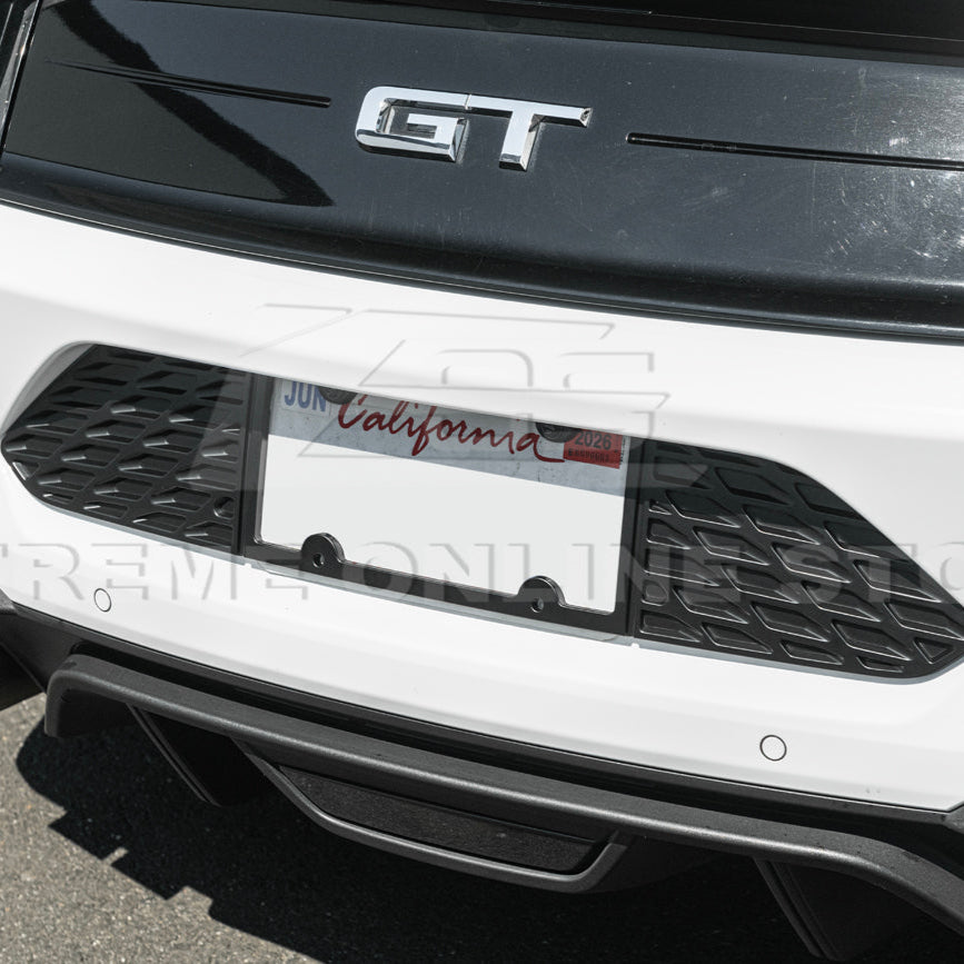 2015-23 Ford Mustang Rear License Plate Frame Trim Cover