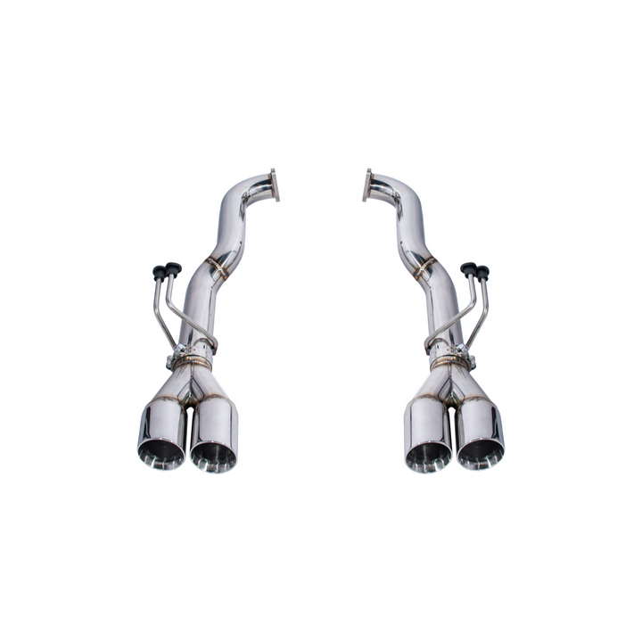 2008-2009 Pontiac G8 T-304 Muffler Delete Quad Tips Axle Back Exhaust