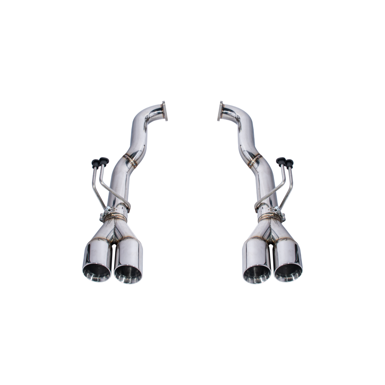 2008-2009 Pontiac G8 T-304 Muffler Delete Quad Tips Axle Back Exhaust