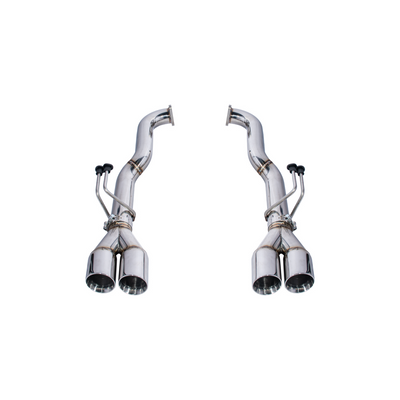 2008-2009 Pontiac G8 T-304 Muffler Delete Quad Tips Axle Back Exhaust