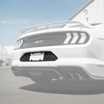 2015-23 Ford Mustang Rear License Plate Frame Trim Cover