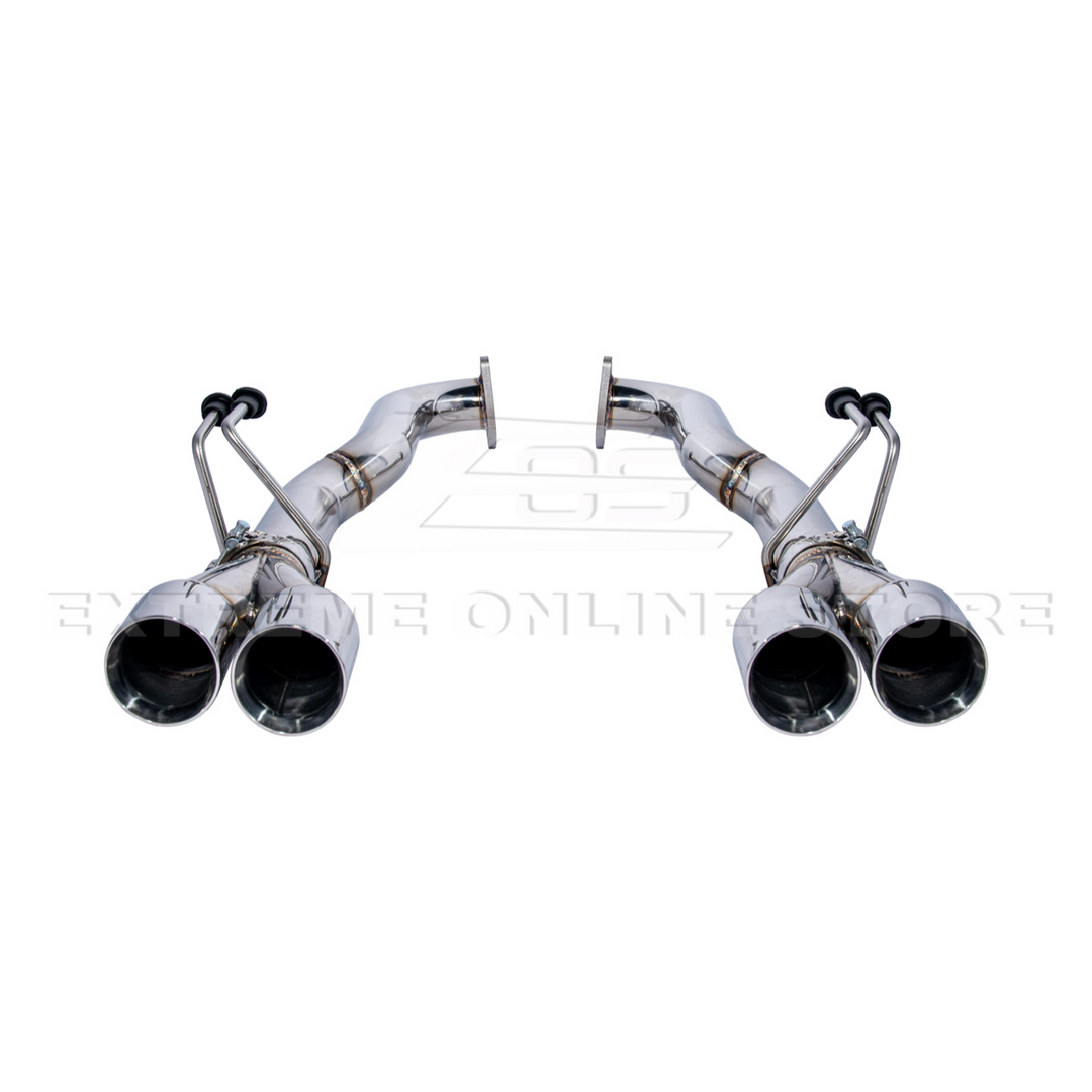 2008-2009 Pontiac G8 T-304 Muffler Delete Quad Tips Axle Back Exhaust