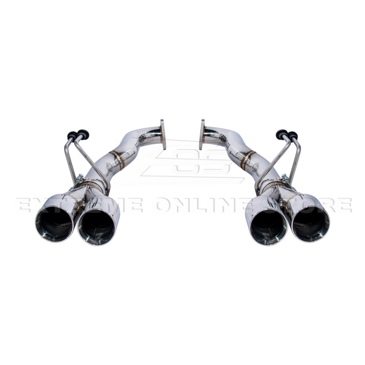 2008-2009 Pontiac G8 T-304 Muffler Delete Quad Tips Axle Back Exhaust