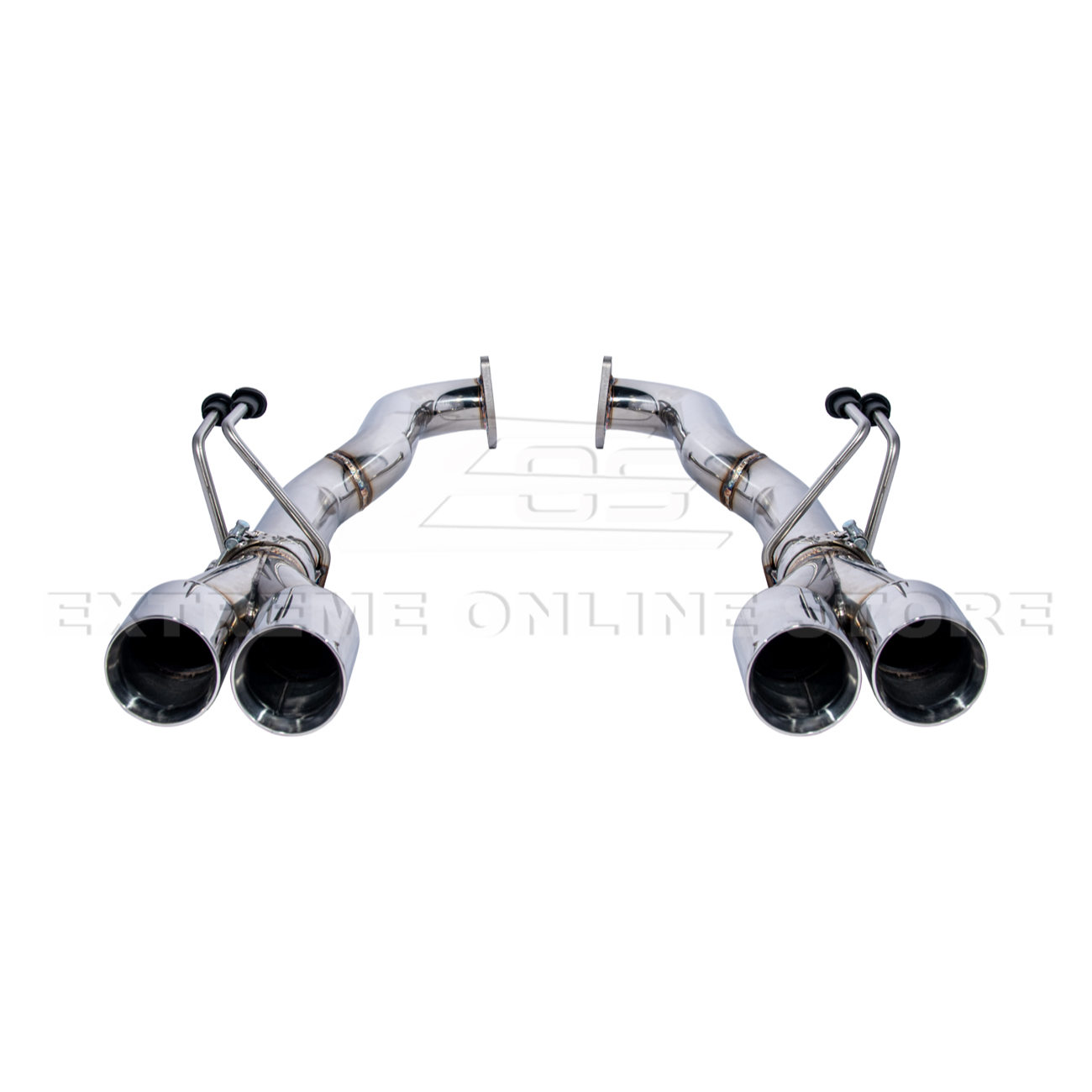 2008-2009 Pontiac G8 T-304 Muffler Delete Quad Tips Axle Back Exhaust