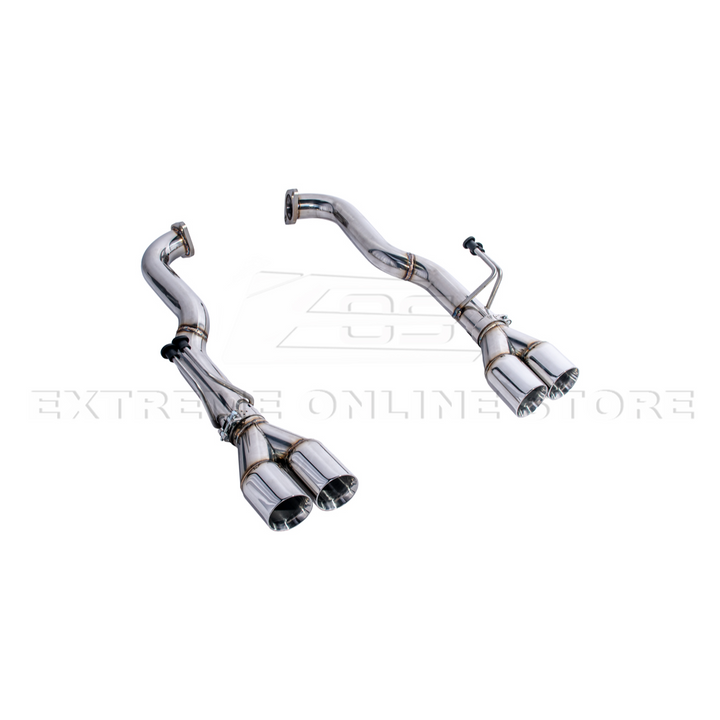 2008-2009 Pontiac G8 T-304 Muffler Delete Quad Tips Axle Back Exhaust