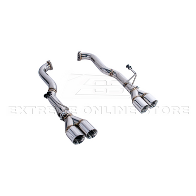 2008-2009 Pontiac G8 T-304 Muffler Delete Quad Tips Axle Back Exhaust