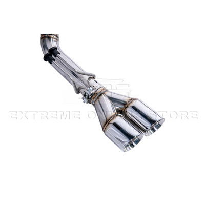 2008-2009 Pontiac G8 T-304 Muffler Delete Quad Tips Axle Back Exhaust