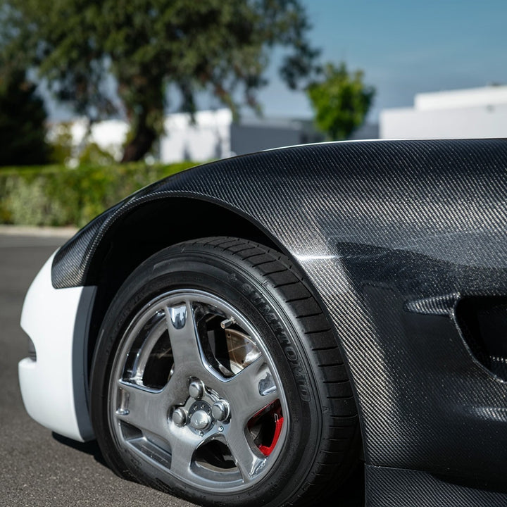 1997-2004 Corvette C5 | Carbon Fiber Widebody Fenders