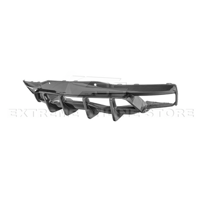 2020-Up Corvette C8 Rear Bumper Diffuser Quad Exit