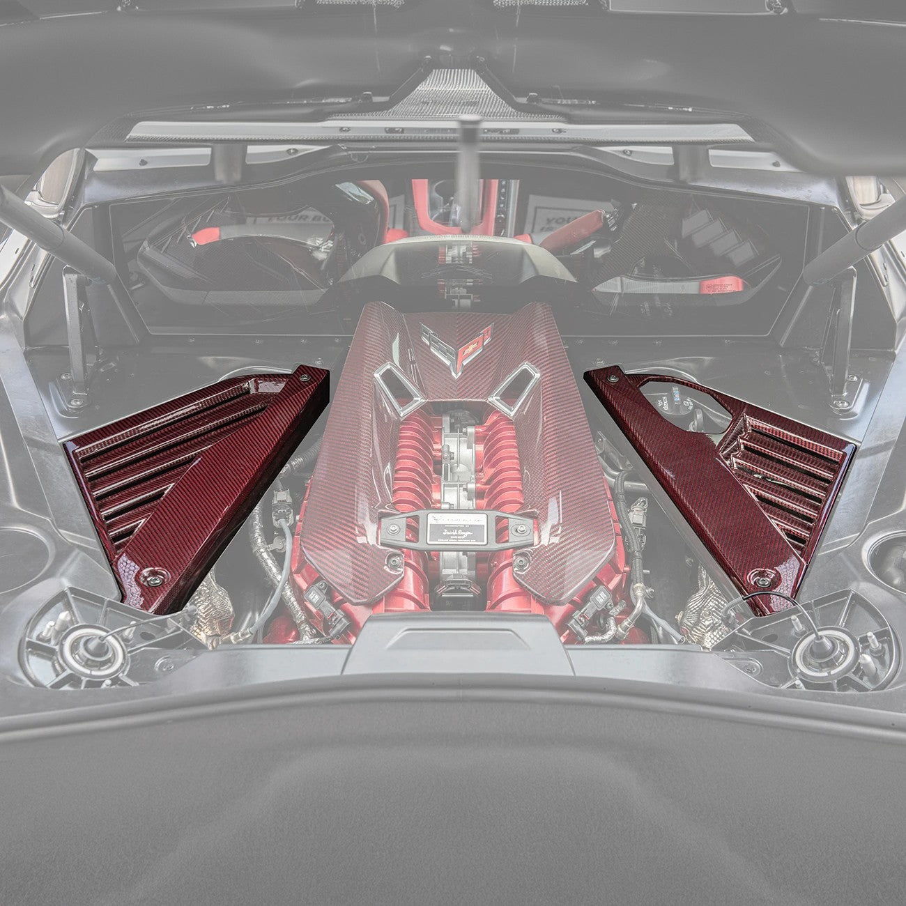 Corvette C8 Coupe Engine Bay Panel Cover