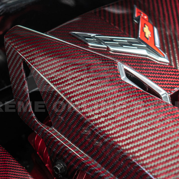 Chevrolet Corvette C8 Z06 DRY CARBON FIBER Engine Cover