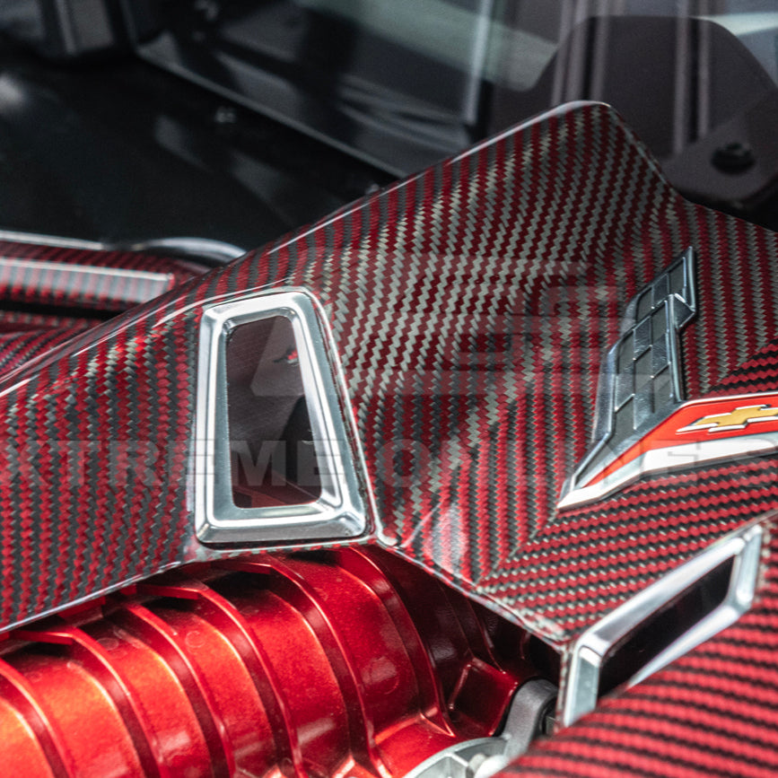Chevrolet Corvette C8 Z06 DRY CARBON FIBER Engine Cover