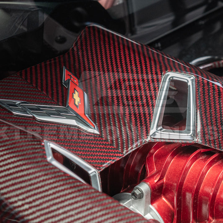 Chevrolet Corvette C8 Z06 DRY CARBON FIBER Engine Cover