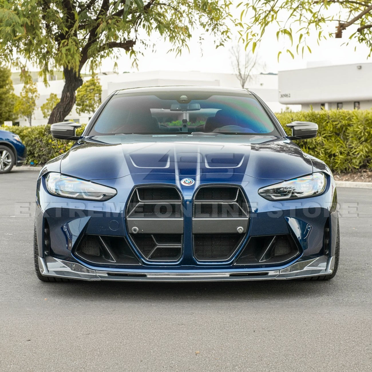 2021-Up BMW G82 G83 M4 VRS Carbon Fiber Front Splitter Lip & Side Skirts