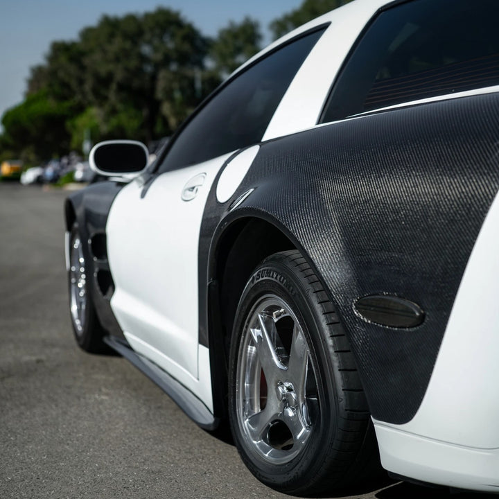 1997-2004 Corvette C5 | Carbon Fiber Widebody Fenders