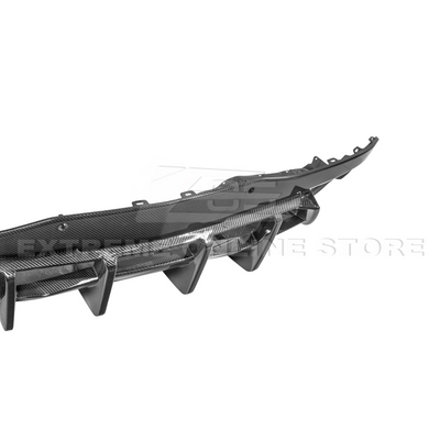 2020-Up Corvette C8 Rear Bumper Diffuser Quad Exit