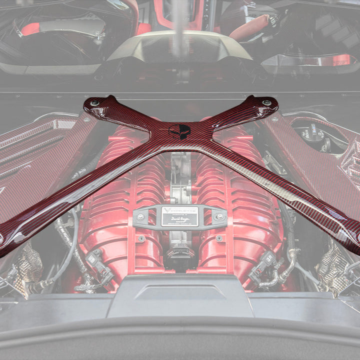 Chevrolet Corvette C8 DRY CARBON FIBER X-Brace