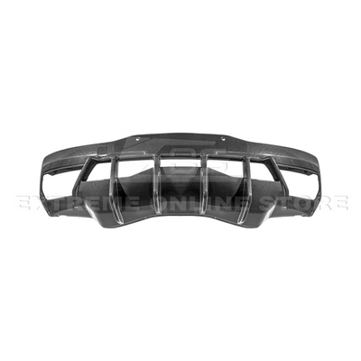 2020-Up Corvette C8 Rear Bumper Diffuser Quad Exit