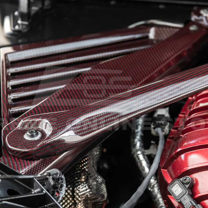Chevrolet Corvette C8 DRY CARBON FIBER X-Brace